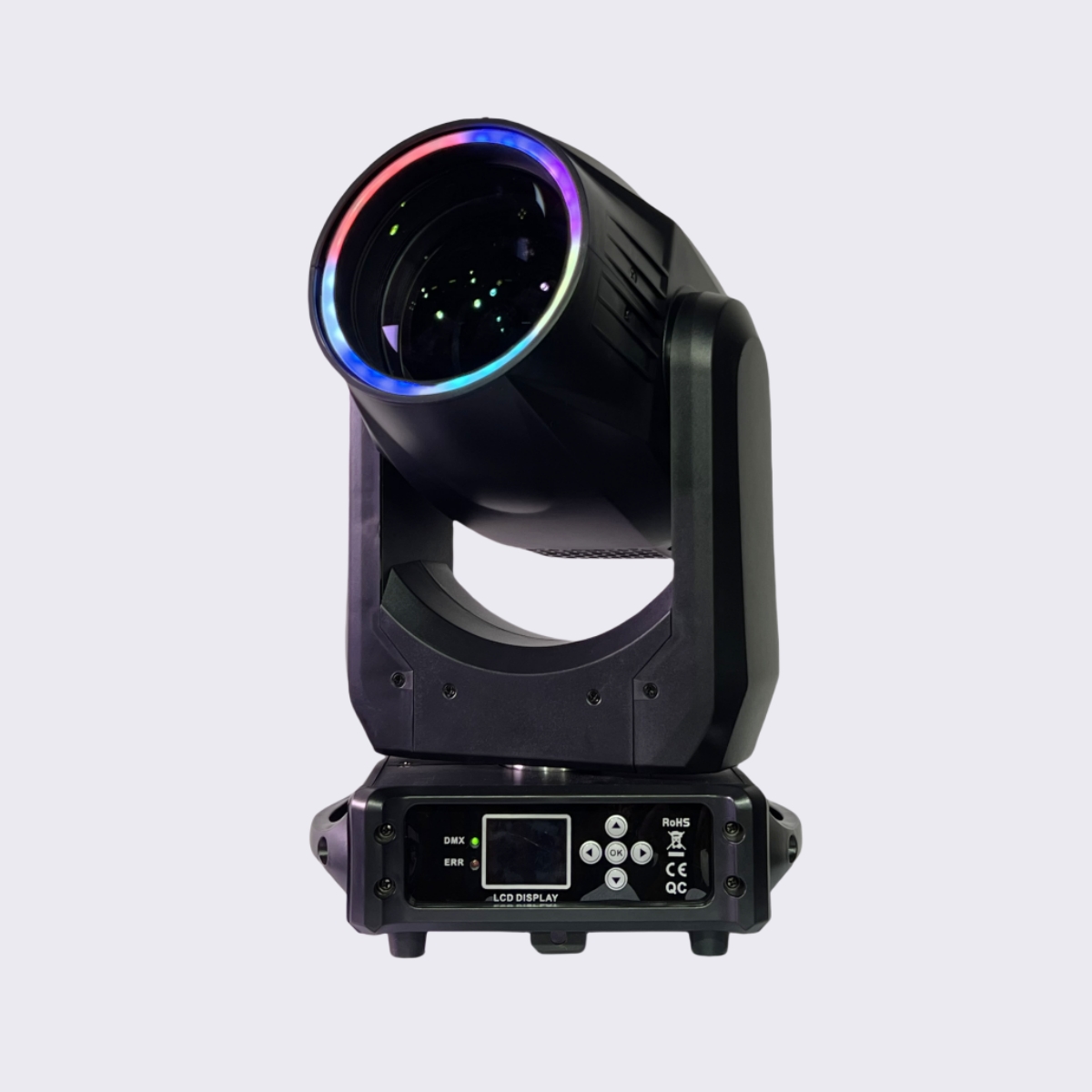Joyfirst LED 200W Moving Head Light with RGB Ring